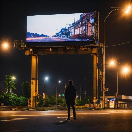 Street Light, Sky, Light, Infrastructure, Plant, Lighting