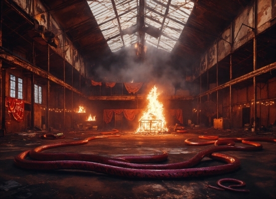 Building, Wood, Architecture, Window, Tree, Heat