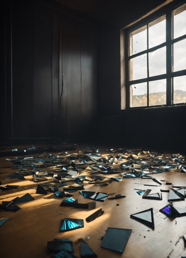 Window, Blue, Black, Wood, Building, Lighting