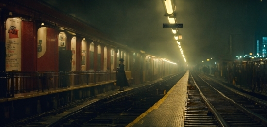 Atmosphere, Track, Electricity, Railway, Atmospheric Phenomenon, Rolling Stock