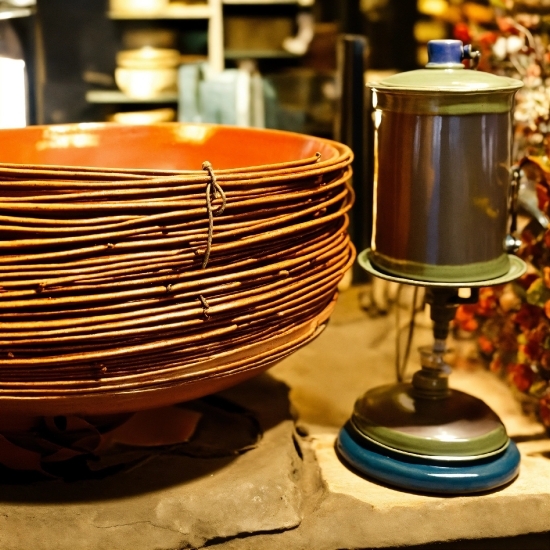 Light, Dishware, Wood, Hat, Gas, Serveware