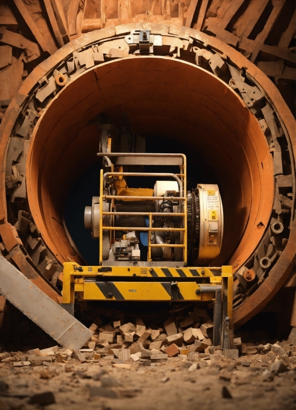 Automotive Tire, Wood, Tunnel, Engineering, Circle, Stairs