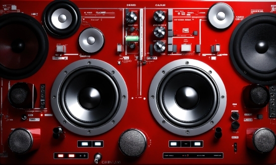 Light, Audio Equipment, Red, Technology, Circle, Gas