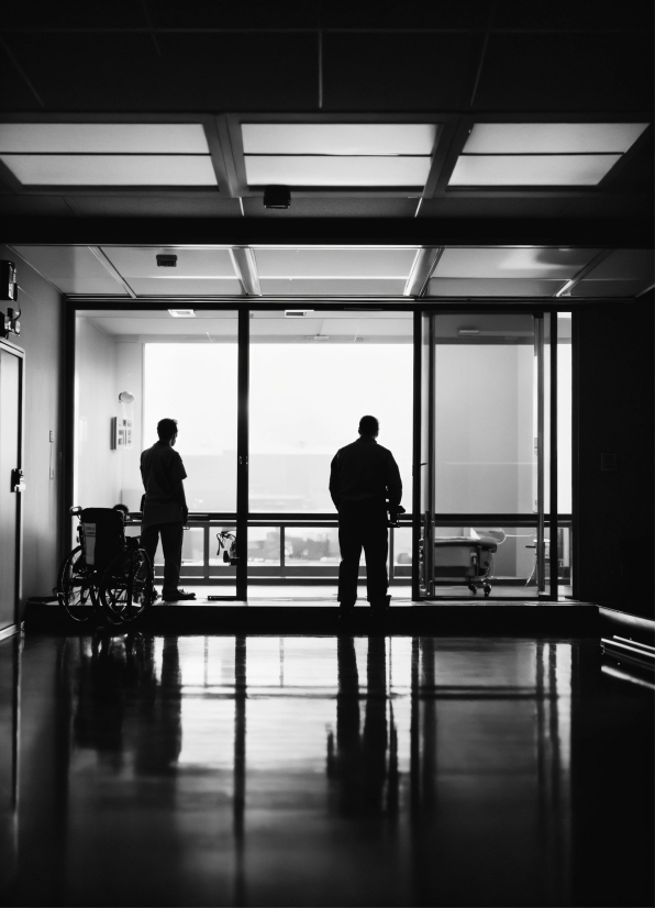 Fixture, Standing, Black-and-white, Window, Style, Building