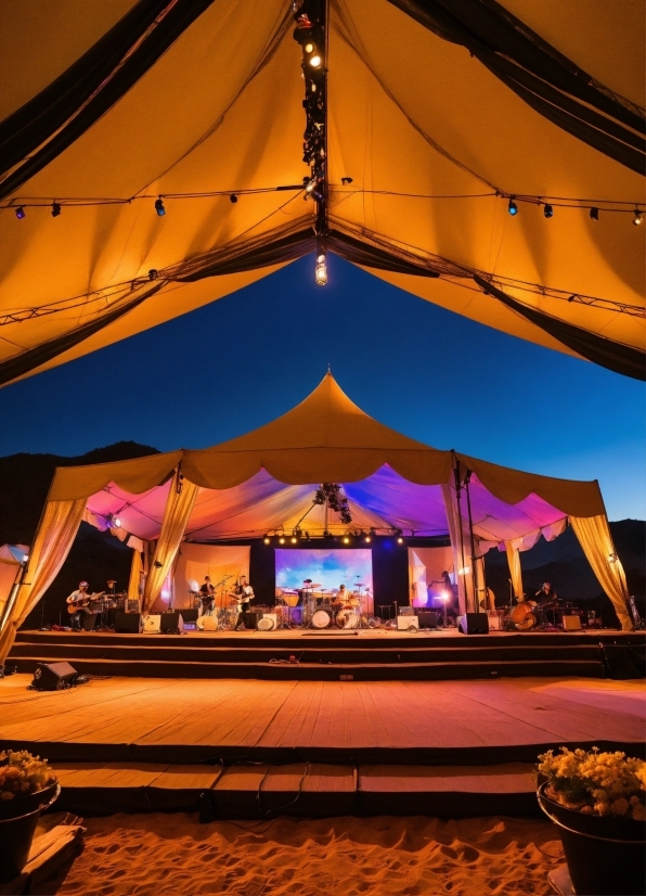 Tent, Light, Lighting, Shade, Orange, Decoration