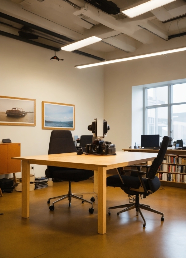 Table, Furniture, Desk, Personal Computer, Office Chair, Chair