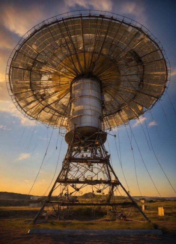 Cloud, Sky, Radio Telescope, Photograph, Nature, Tower