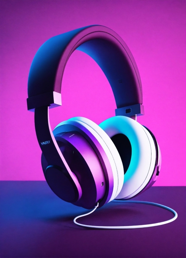 Peripheral, Output Device, Purple, Ear, Gadget, Violet