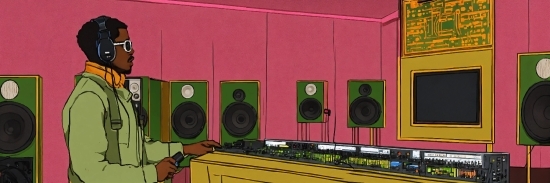 Light, Green, Public Address System, Audio Equipment, Output Device, Magenta