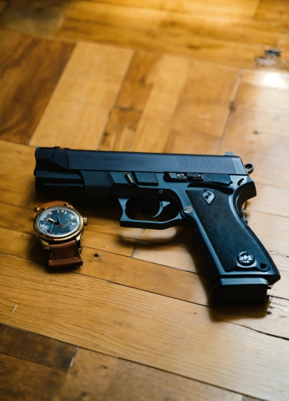 Watch, Trigger, Air Gun, Wood, Revolver, Gun Barrel