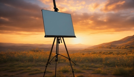 Cloud, Sky, Plant, Easel, Natural Landscape, Sunlight