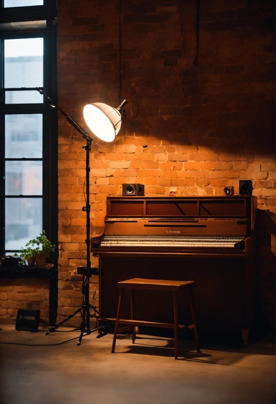 Musical Instrument, Window, Piano, Keyboard, Musical Keyboard, Wood