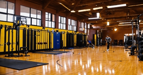 Hall, Building, Wood, Field House, Floor, Flooring