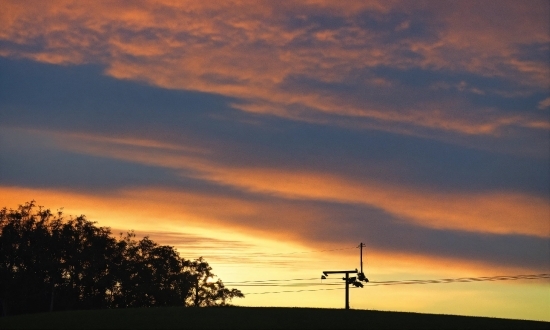 Cloud, Sky, Atmosphere, Afterglow, Natural Landscape, Tree