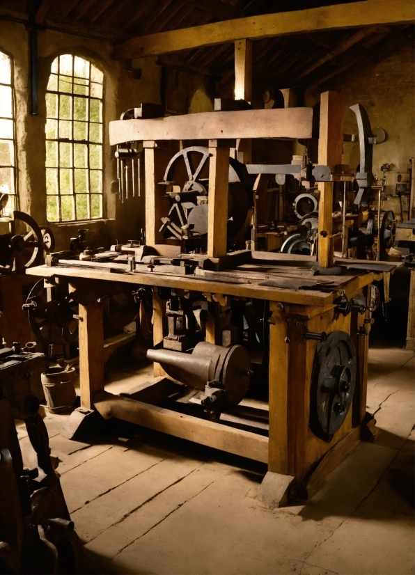 Window, Wood, Machine, Machine Tool, Engineering, Toolroom