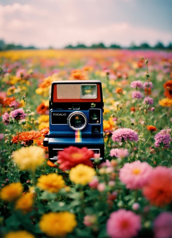 Flower, Sky, Plant, Cloud, Photograph, Petal