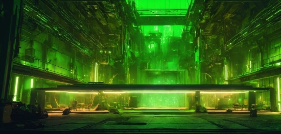 Green, Lighting, Building, Entertainment, Gas, Technology