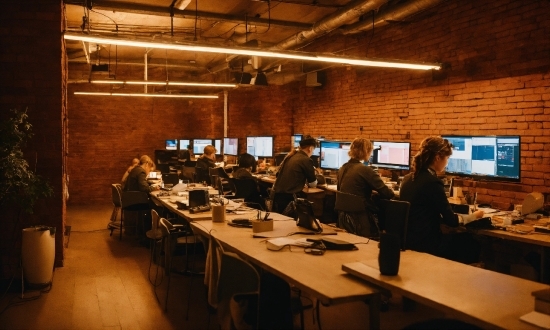 Table, Computer, Furniture, Chair, Computer Monitor, Desk