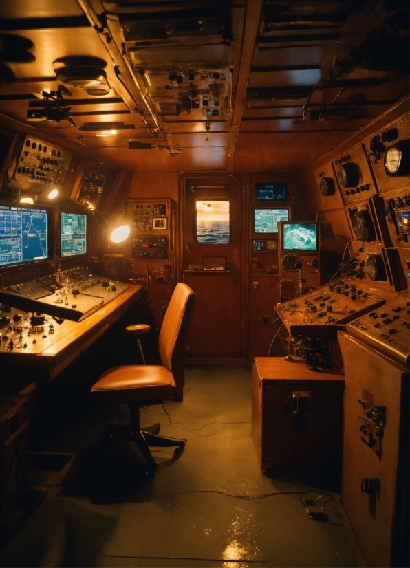 Furniture, Table, Desk, Computer Keyboard, Chair, Air Travel