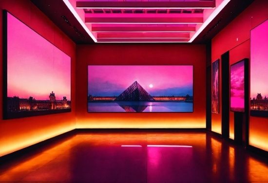 Property, Building, Purple, Architecture, Interior Design, Magenta