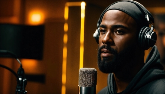 Microphone, Ear, Hearing, Audio Equipment, Beard, Peripheral