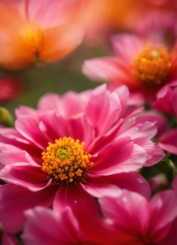 Flower, Plant, Light, Nature, Botany, Orange