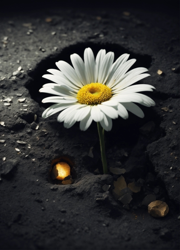 Flower, Plant, Sky, Petal, Road Surface, Automotive Tire