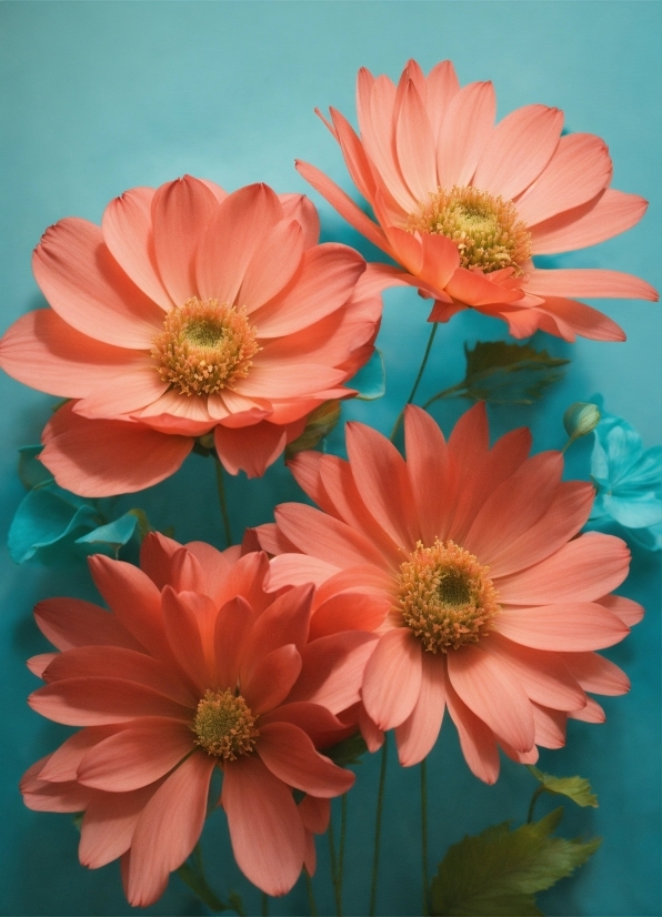 Flower, Plant, Petal, Orange, Pink, Artificial Flower