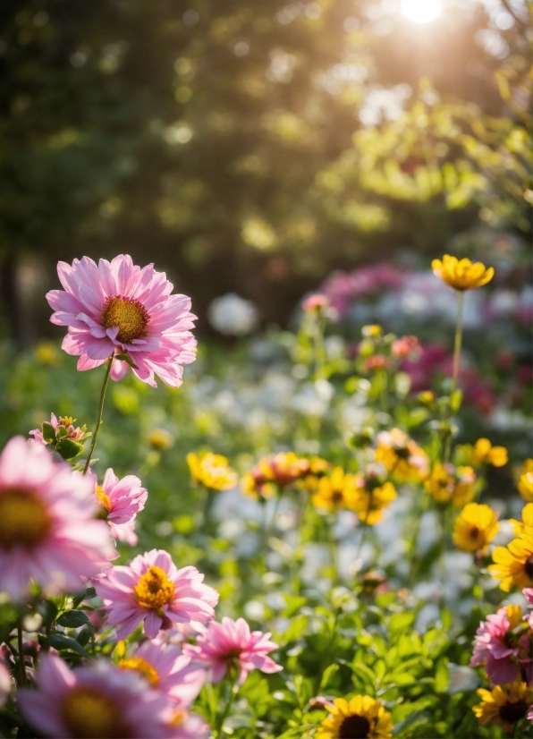 Flower, Plant, Botany, Petal, Sunlight, Grass