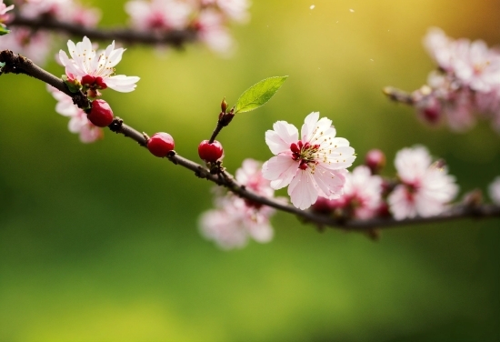 Flower, Plant, Petal, Branch, Twig, Natural Landscape