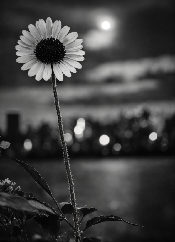 Flower, Plant, Sky, Water, Light, Nature