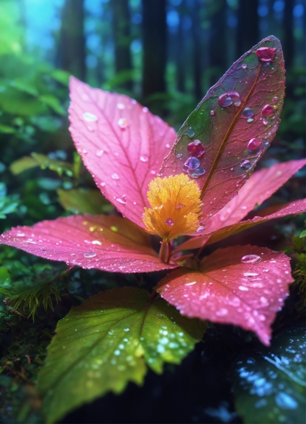 Flower, Water, Plant, Natural Environment, Petal, Branch