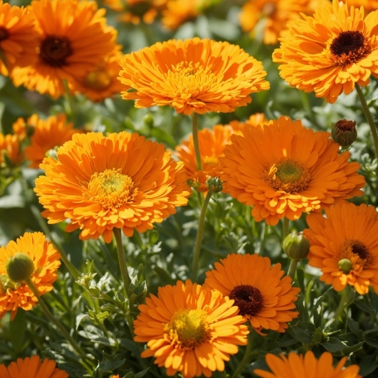 Flower, Plant, Botany, Petal, Orange, Yellow