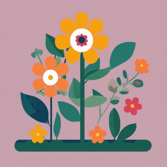 Flower, Plant, Petal, Wheel, Flowering Plant, Art