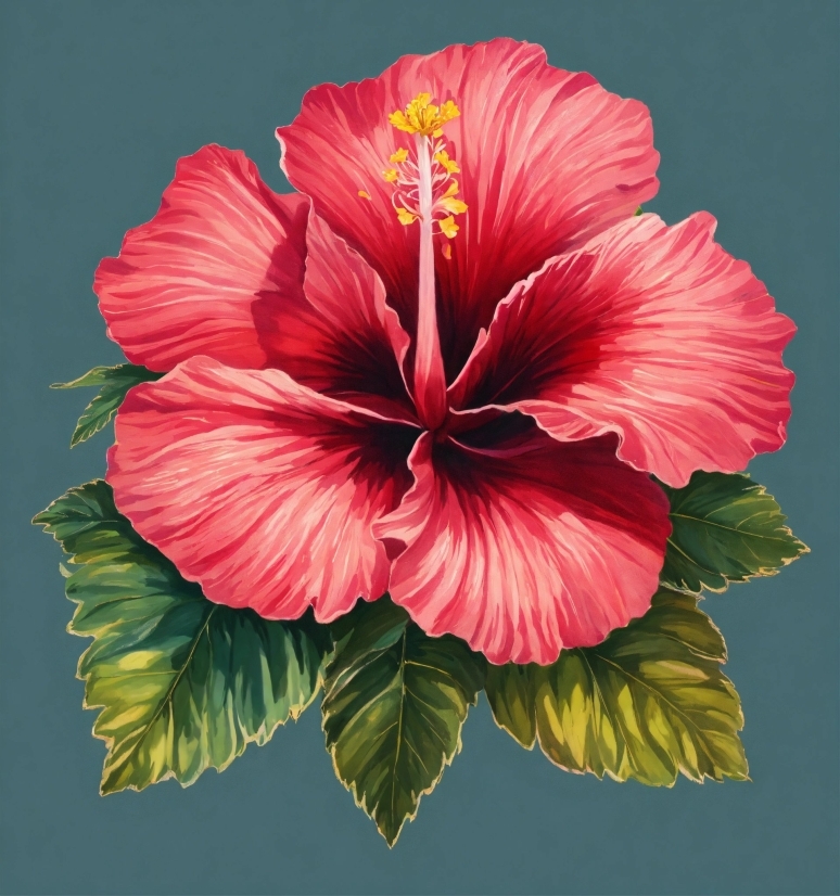 Flower, Plant, Petal, Hawaiian Hibiscus, Pink, Chinese Hibiscus