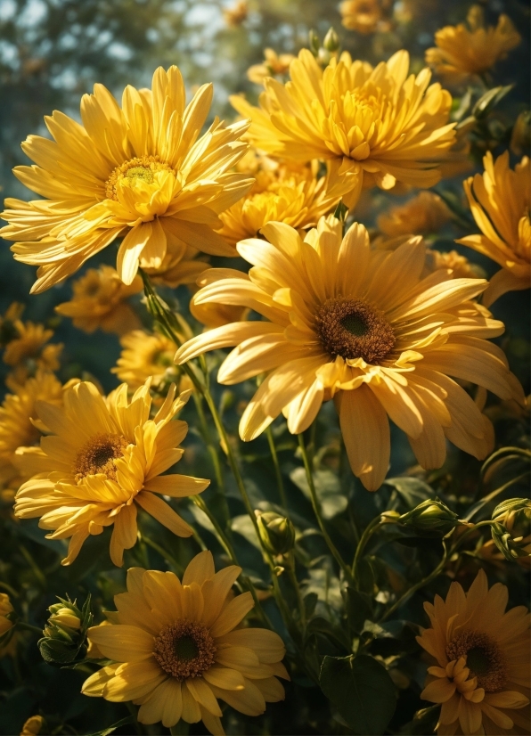 Flower, Plant, Botany, Petal, Yellow, Groundcover