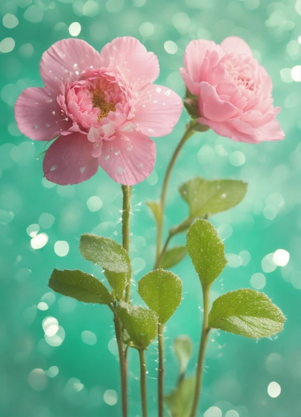 Flower, Plant, Petal, Branch, Pink, Water