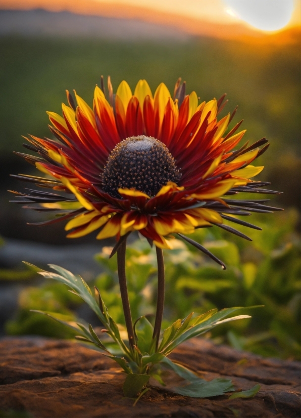 Flower, Plant, Petal, Sunlight, Grass, Morning