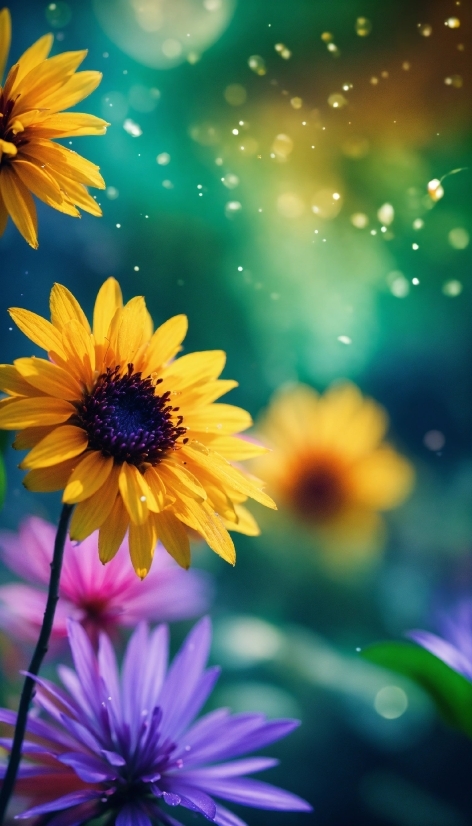 Flower, Plant, Sky, Blue, Petal, Vegetation