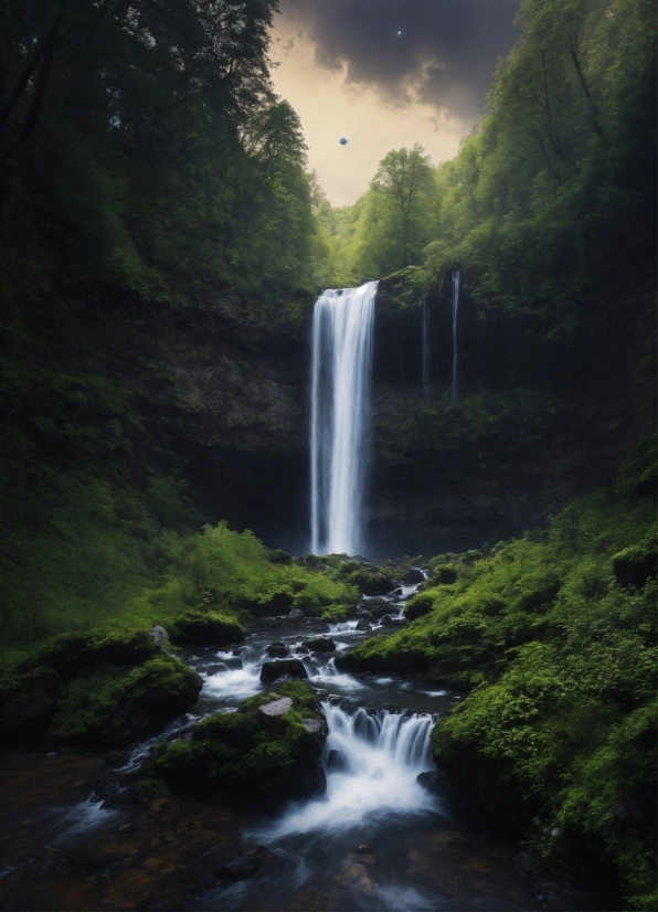 Water, Sky, Plant, Ecoregion, Natural Landscape, Fluvial Landforms Of Streams