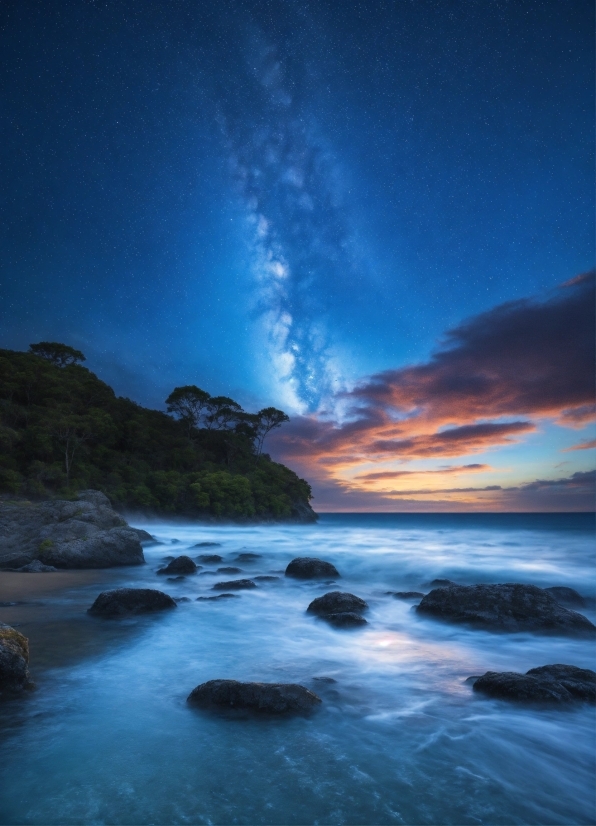 Water, Cloud, Sky, Atmosphere, Natural Landscape, Beach