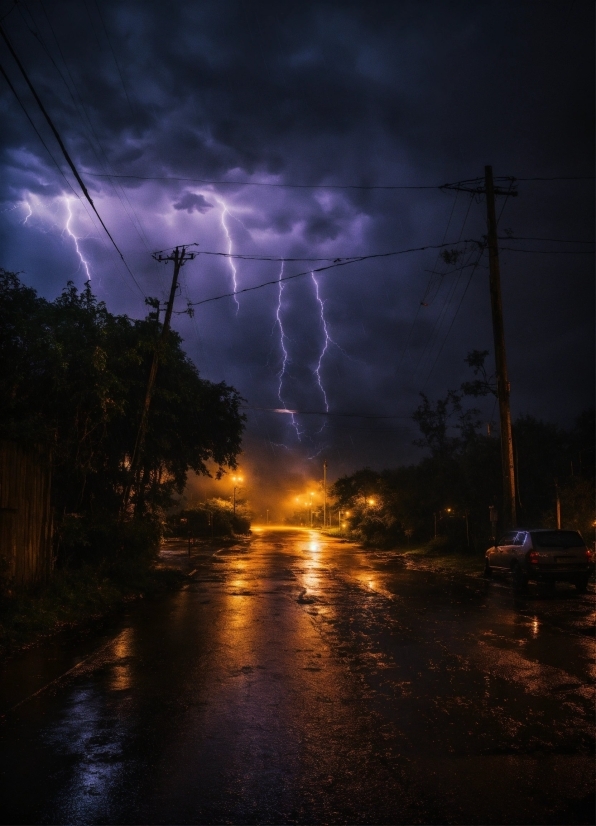 Cloud, Lightning, Sky, Atmosphere, Thunder, Thunderstorm