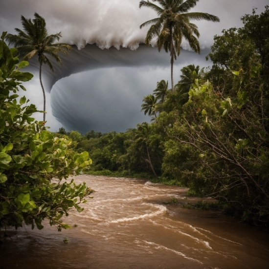 Cloud, Water, Sky, Water Resources, Leaf, Natural Landscape