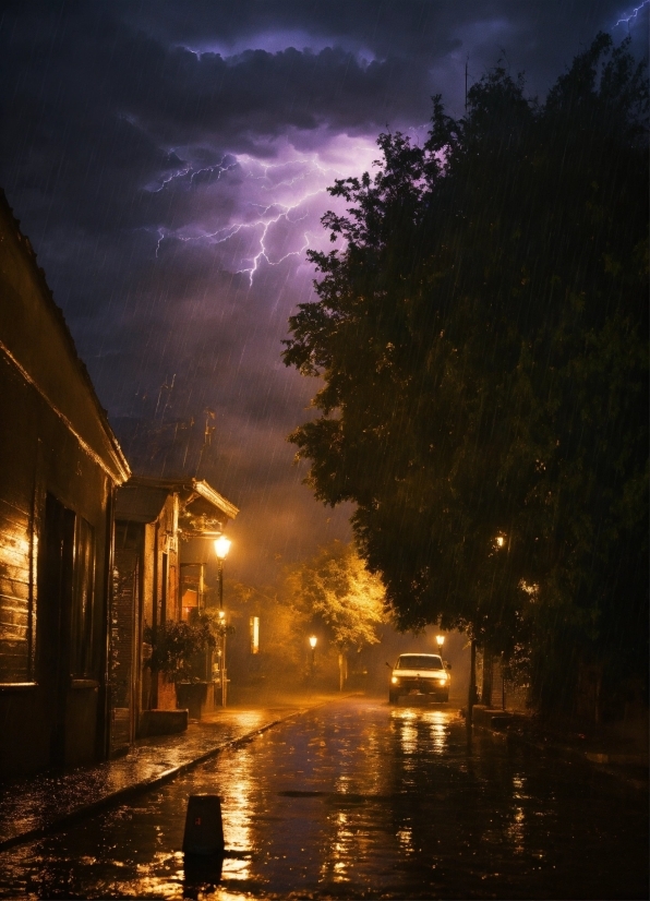 Cloud, Lightning, Sky, Atmosphere, Light, Automotive Lighting