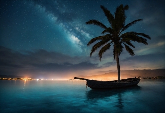 Cloud, Water, Sky, Boat, Plant, Atmosphere