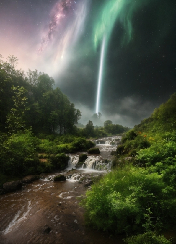 Water, Cloud, Plant, Water Resources, Sky, Green