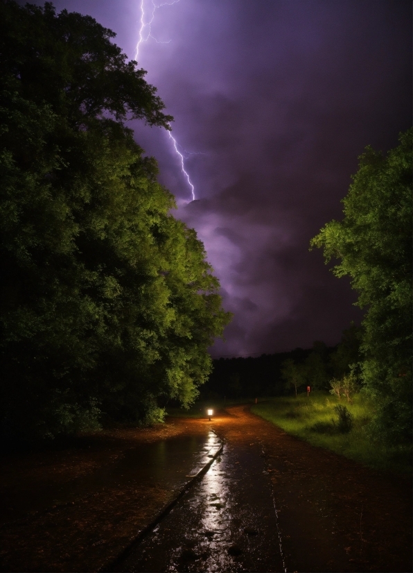 Sky, Cloud, Atmosphere, Lightning, Thunder, Light