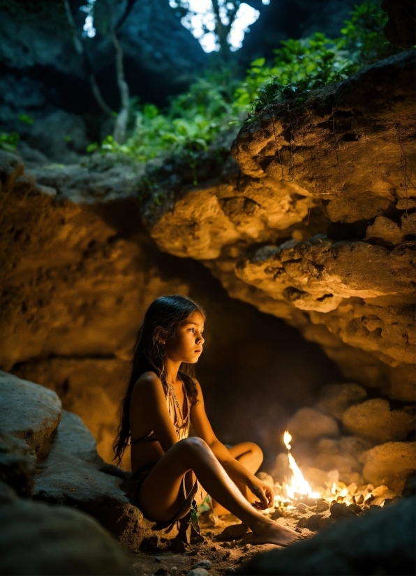 Light, Nature, Natural Environment, Flash Photography, People In Nature, Plant