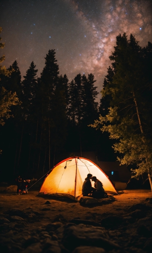 Sky, Tent, Ecoregion, Nature, Camping, Natural Environment