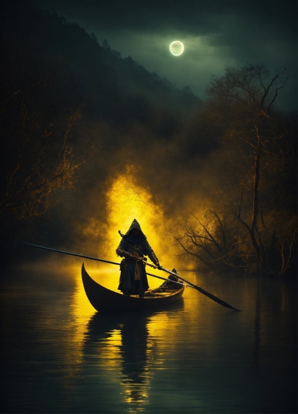 Water, Cloud, Boat, Sky, Atmosphere, Watercraft